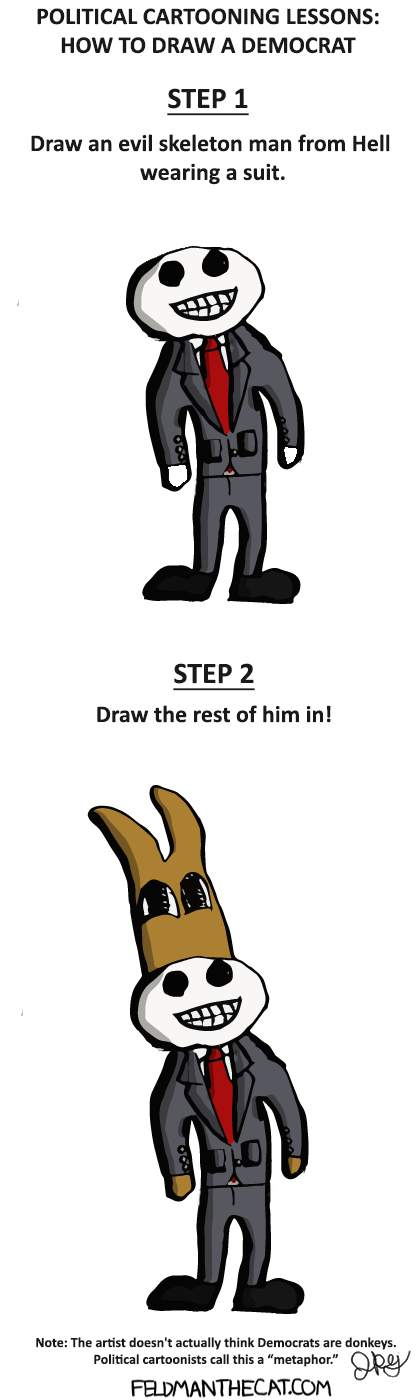 How To Draw A Democrat